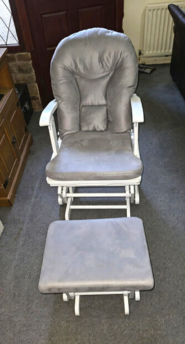 Grey glider rocking chair - grey,