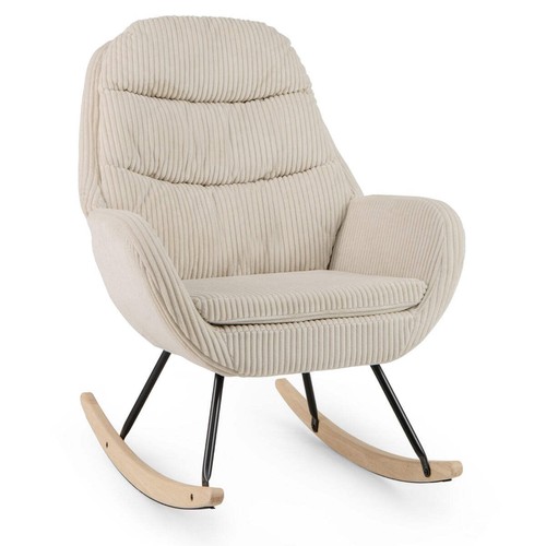 Upholstered rocking chair - upholstered,