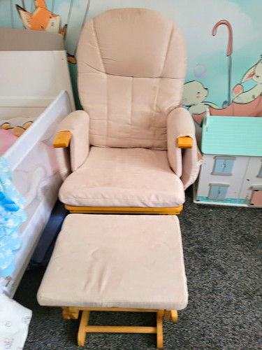 Beige glider rocking - beige,