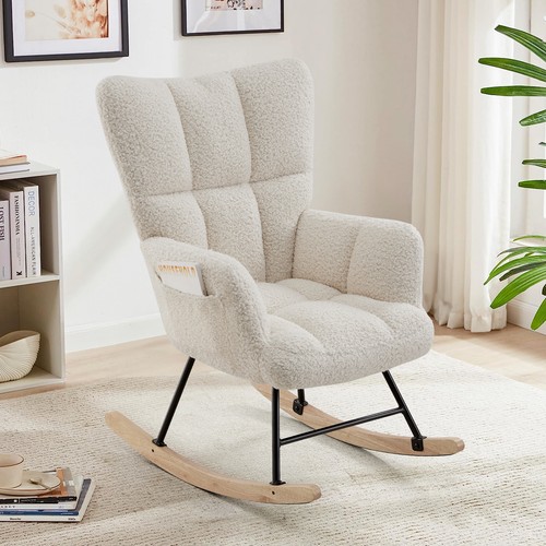 Teddy fabric rocking accent - teddy,