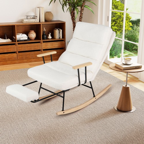 Teddy velvet rocking chair - teddy,