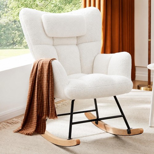 Soft rocking chair - rocking, back