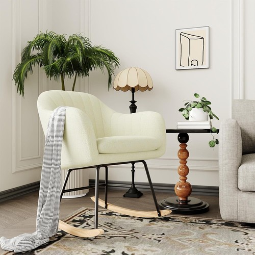 Nursery rocking chair - rocking,