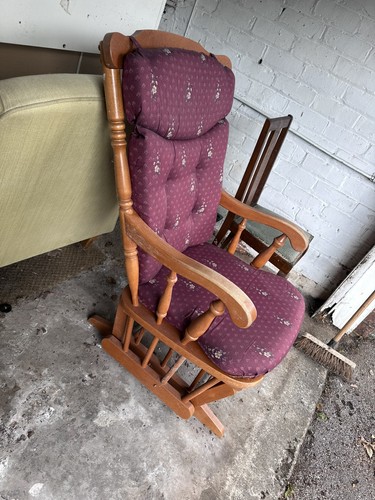 Glider nursery rocking chair - nursery,