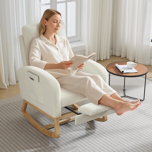 Nursery rocking recliner chair - nursery,